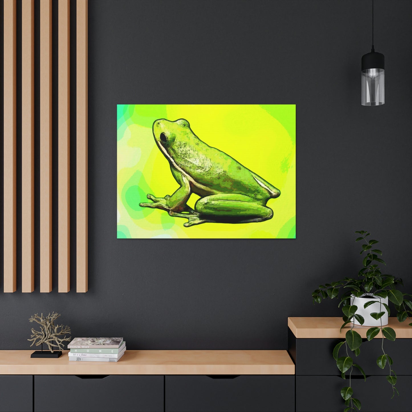 Tree Frog Canvas Gallery Wraps