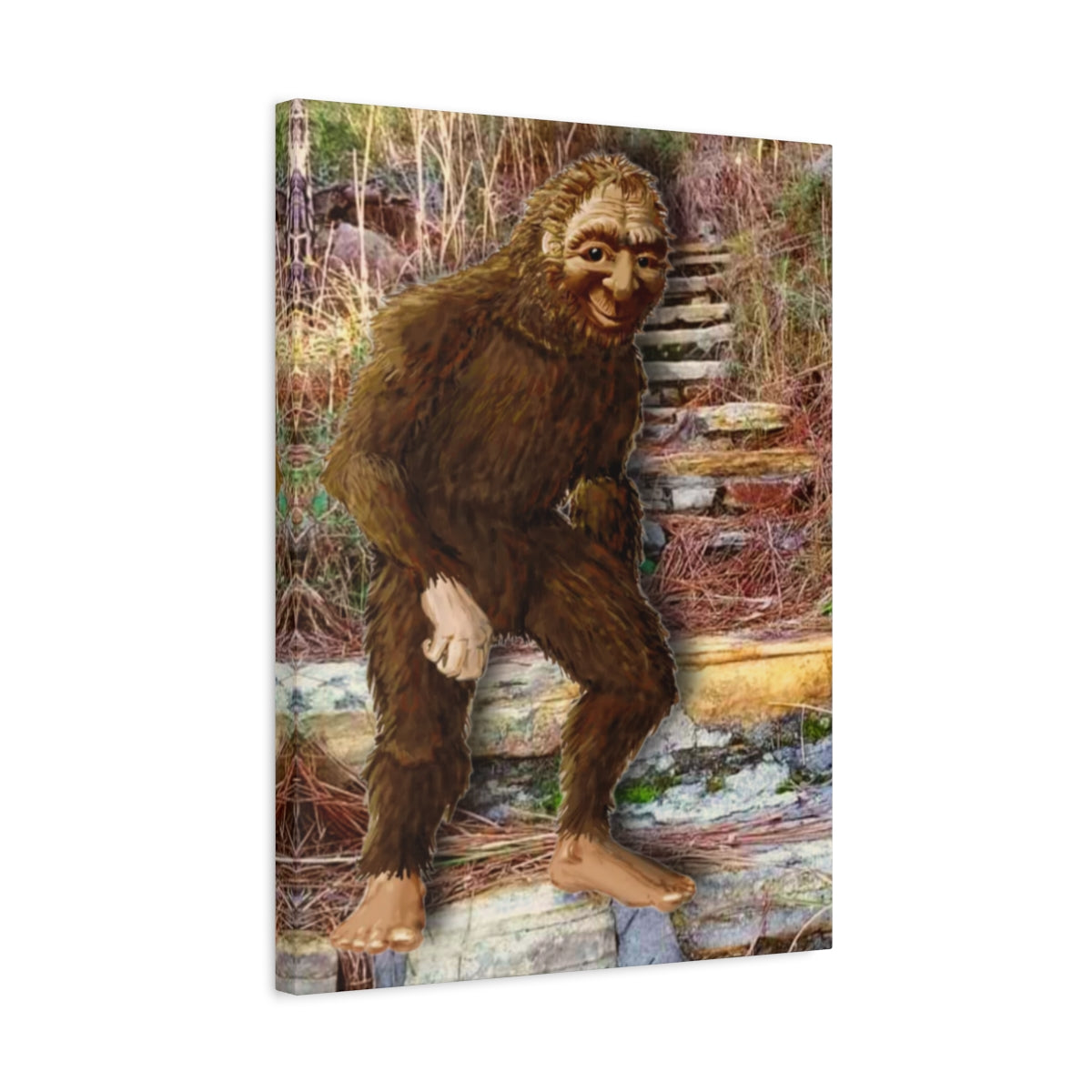 Bigfoot at Longleaf Vista Vertical Canvas