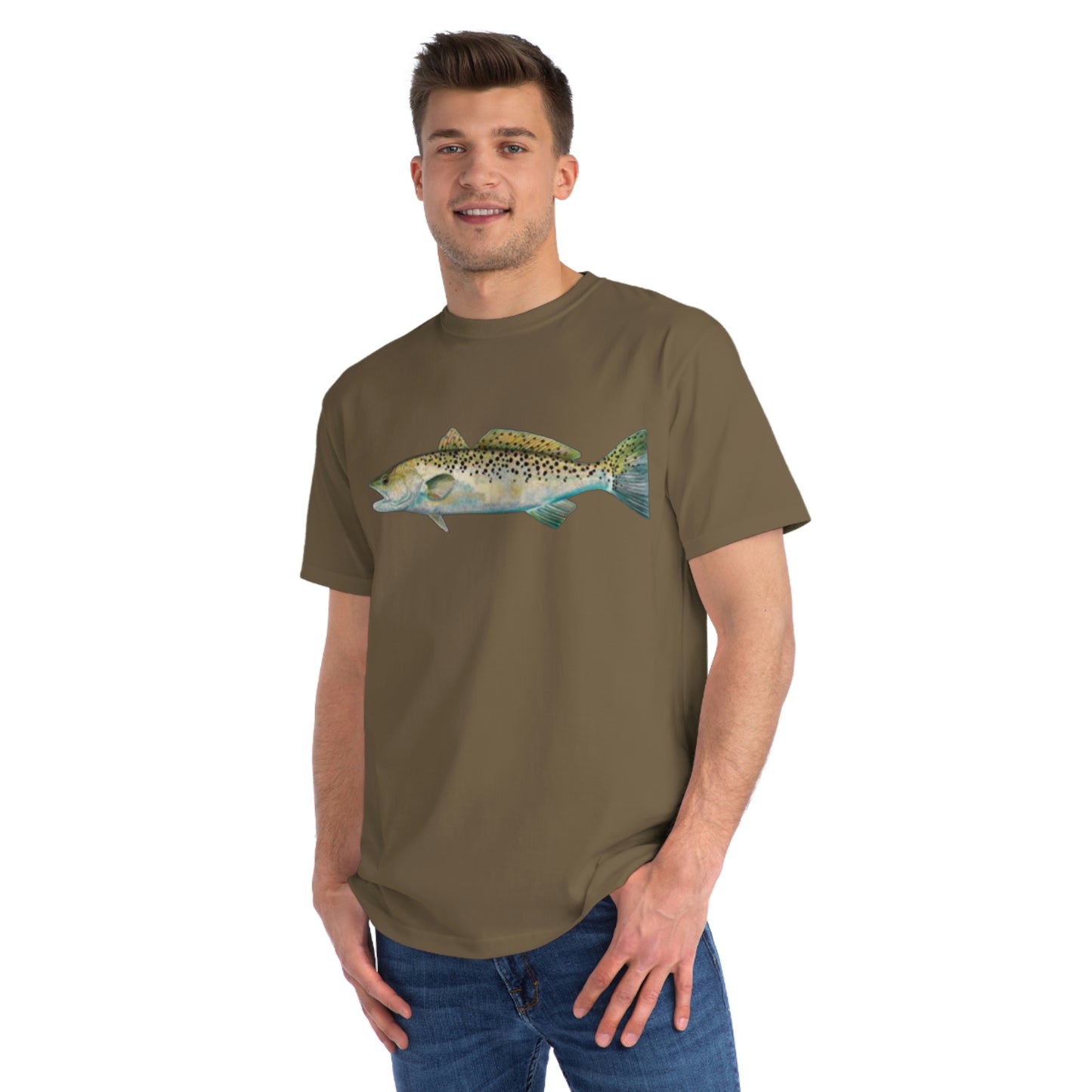 Organic Unisex Speckled Trout T-Shirt