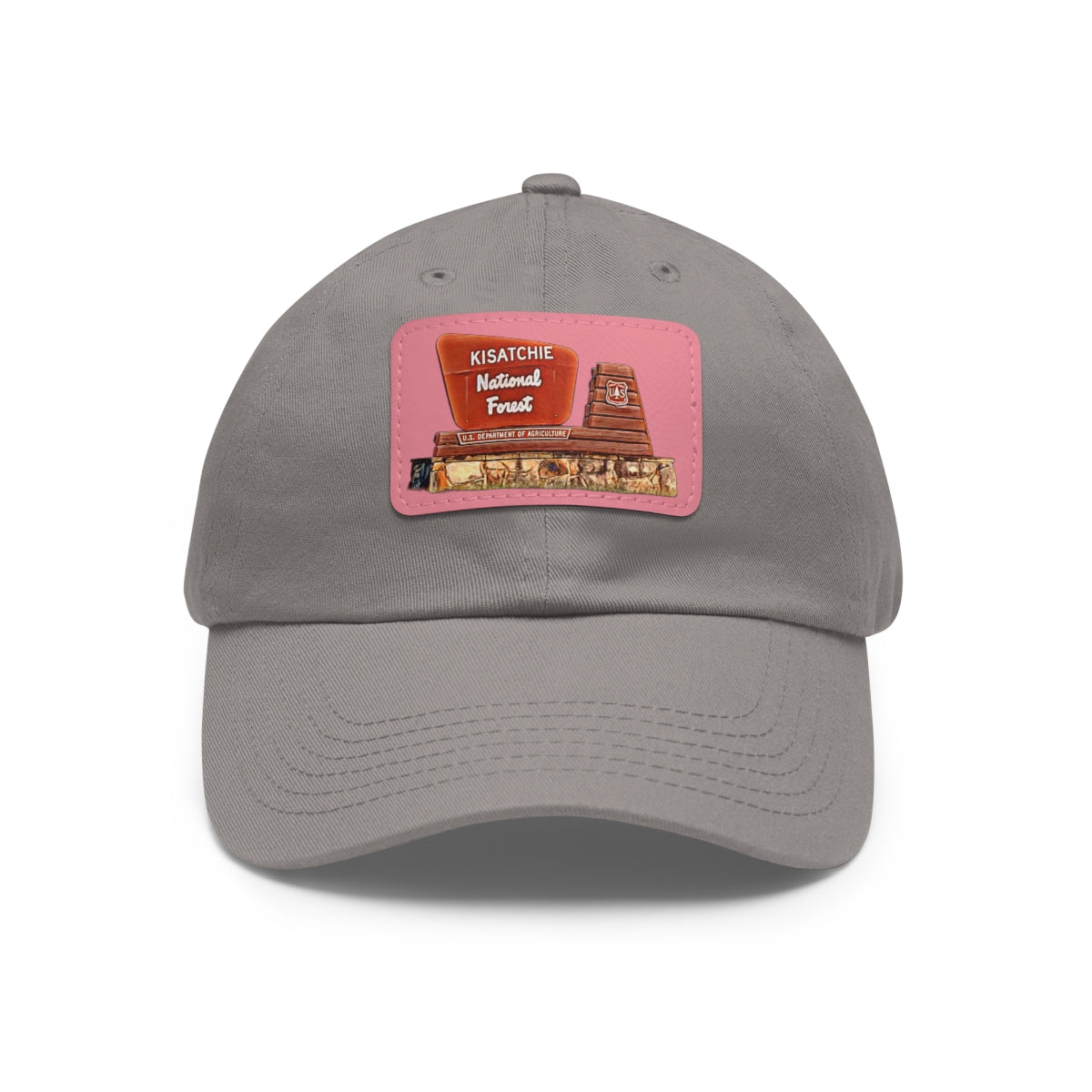 Dad Cap with Leather KNF Patch