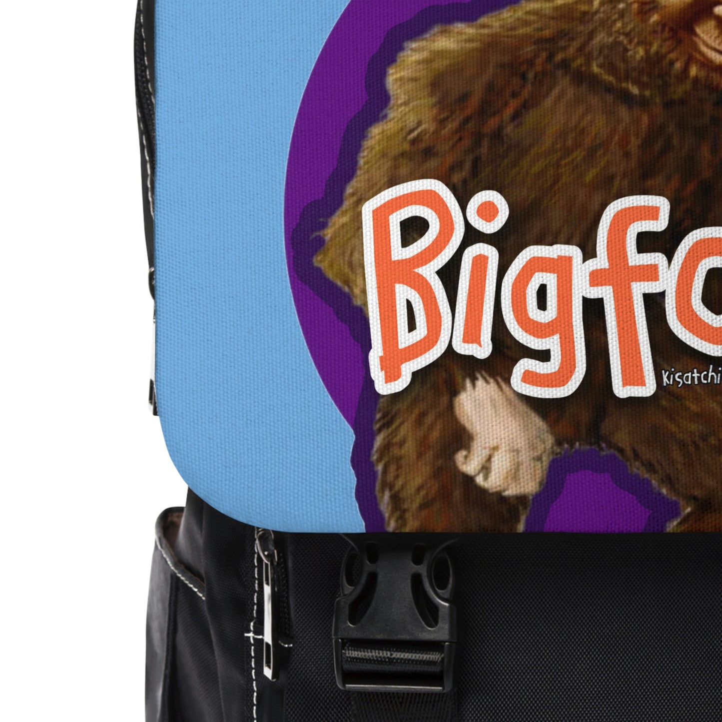 Unisex Bigfoot Canvas Backpack