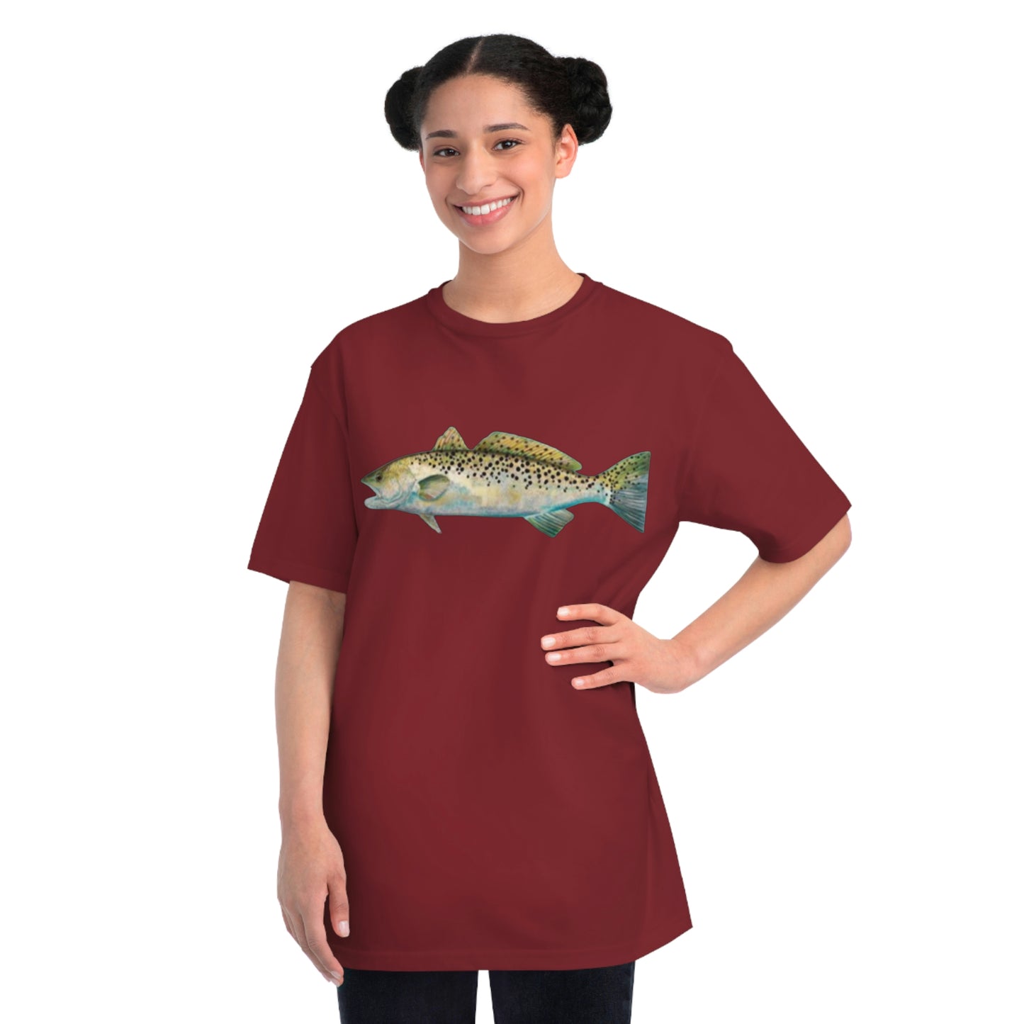 Organic Unisex Speckled Trout T-Shirt