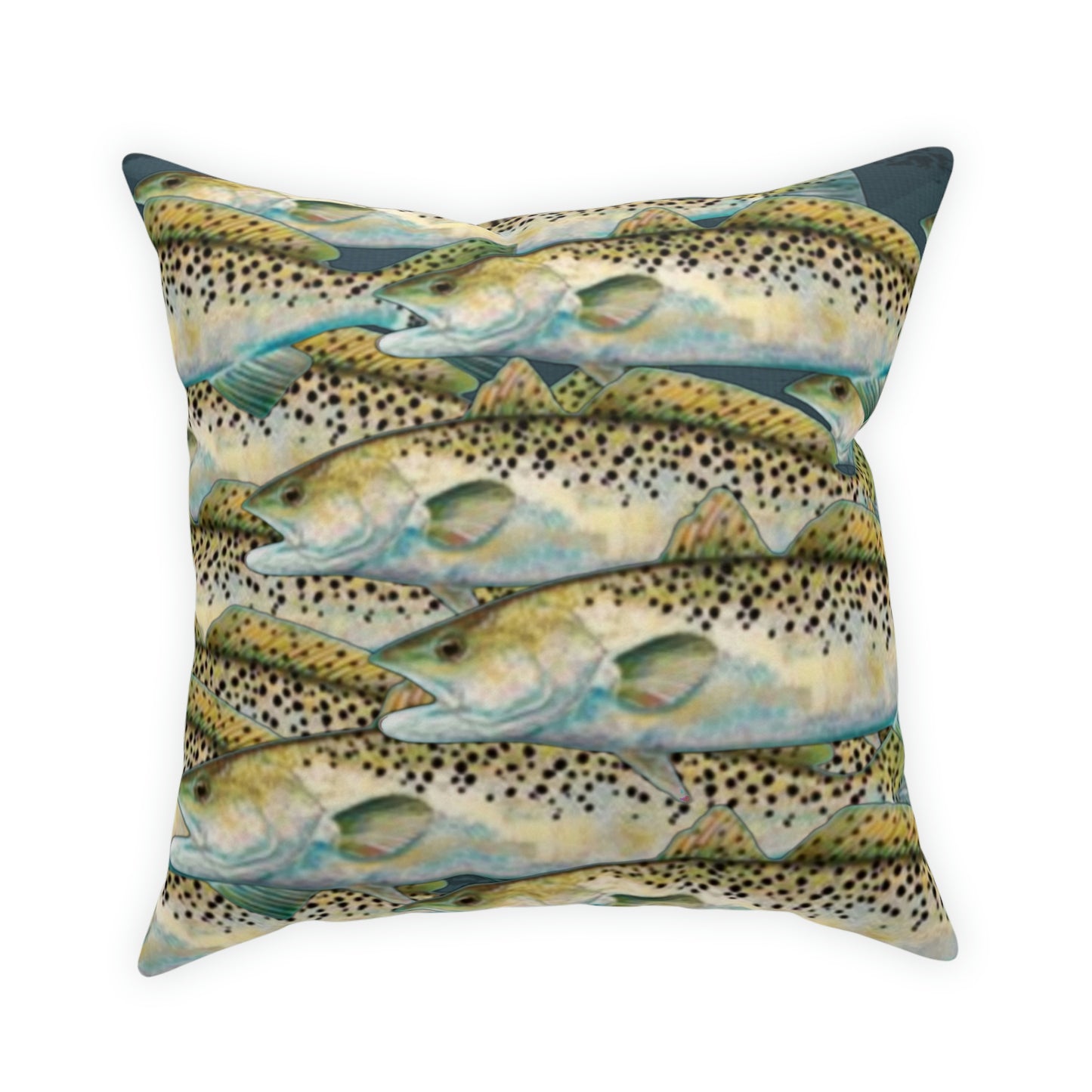 Speckled Trout Broadcloth Pillow