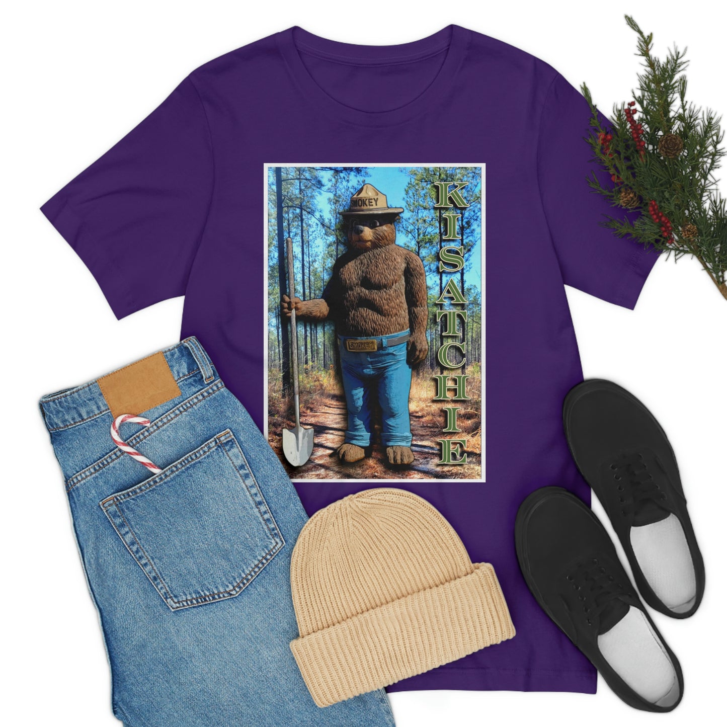 Unisex Smokey of the Kisatchie Jersey Tee