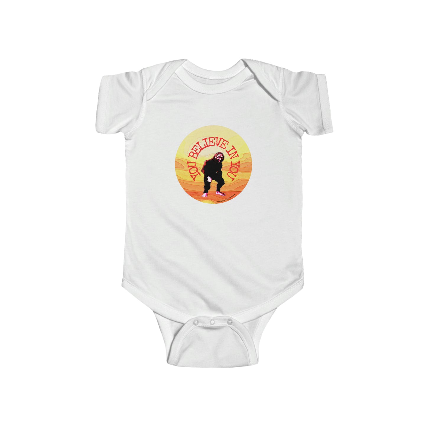 Bigfoot's Believe in You Fine Jersey Bodysuit