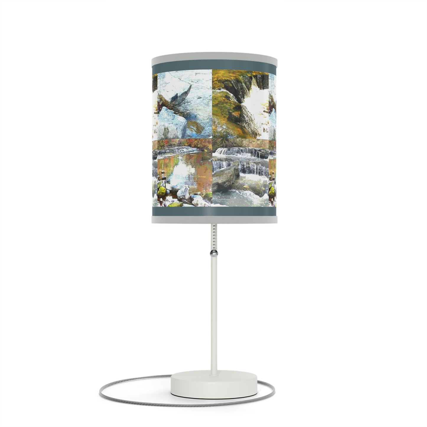 Kisatchie Bayou Rocks Lamp on a Stand