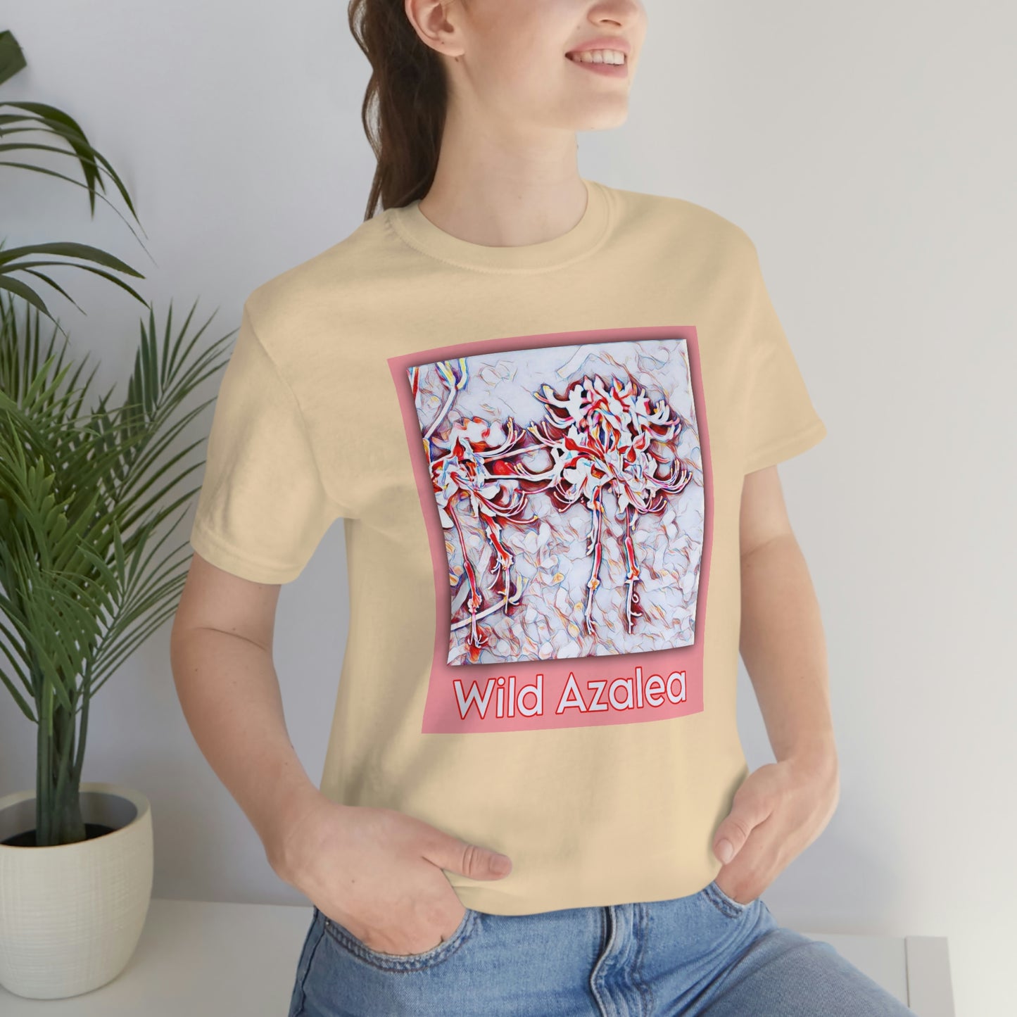 Unisex Kisatchie Wildflowers (Wild Azaleas) Jersey Tee