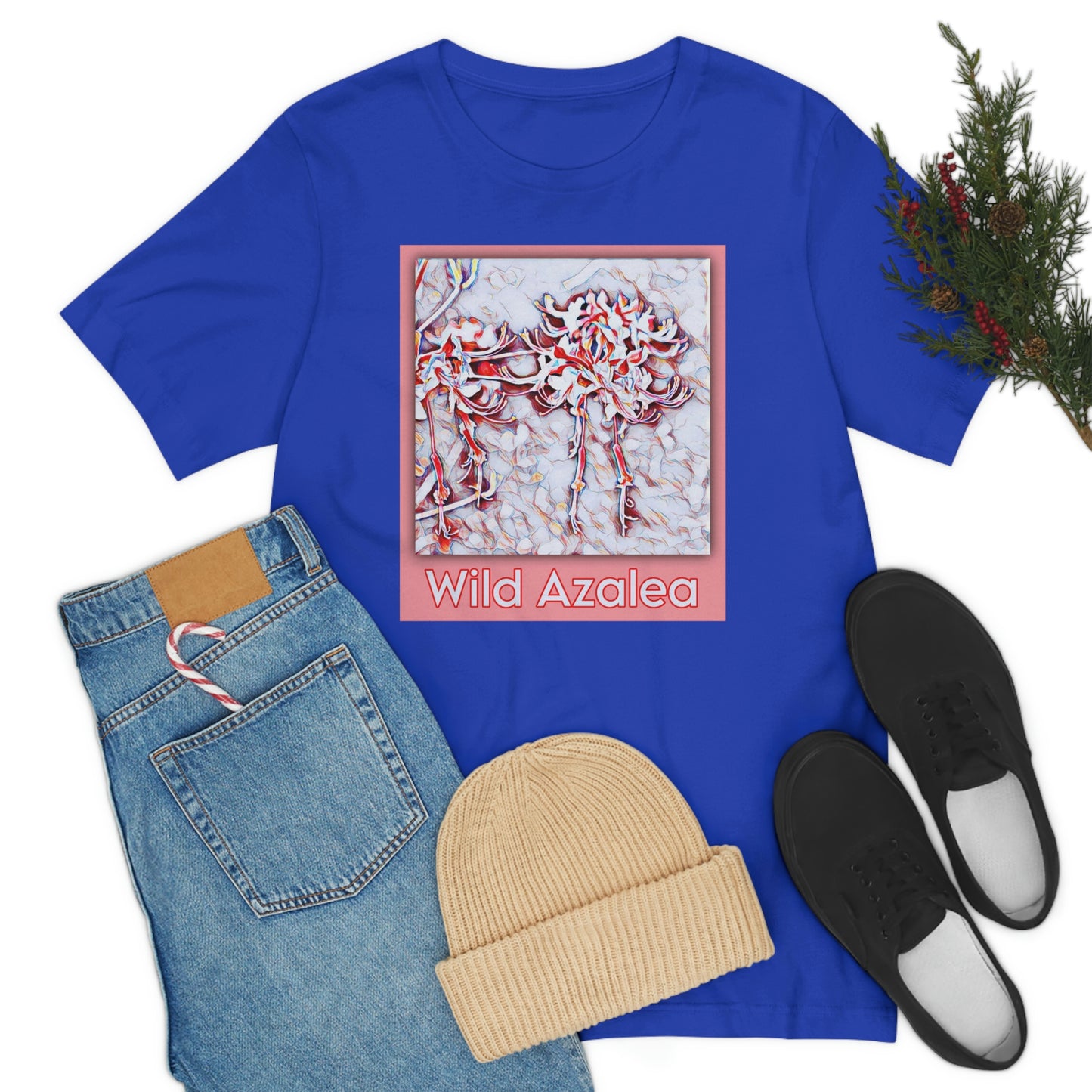 Unisex Kisatchie Wildflowers (Wild Azaleas) Jersey Tee