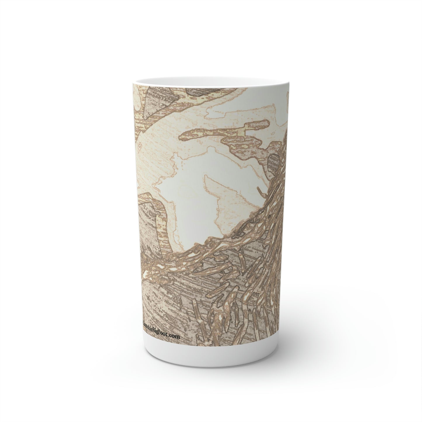 Ceramic Bigfoot Tumbler (12oz)