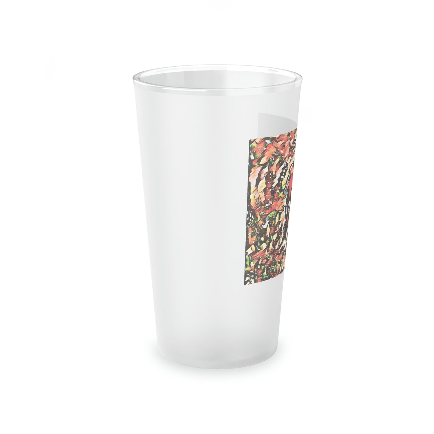 Bigfoot Emerges Frosted Pint Glass, 16oz