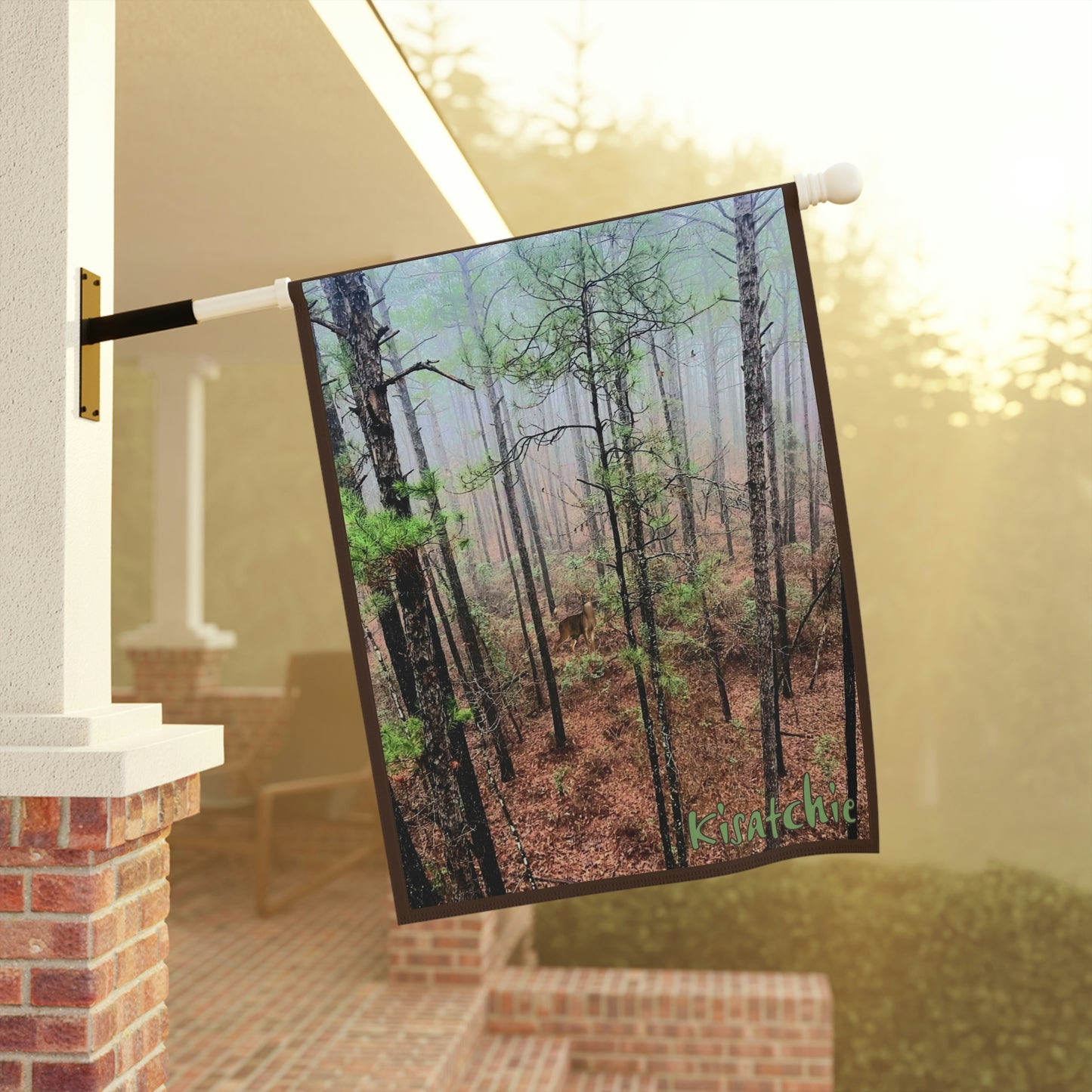 Kisatchie w/ Deer Garden & House Banner