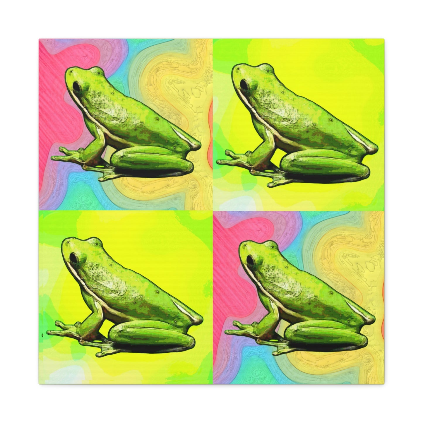 Tree Frog Canvas Gallery Wraps