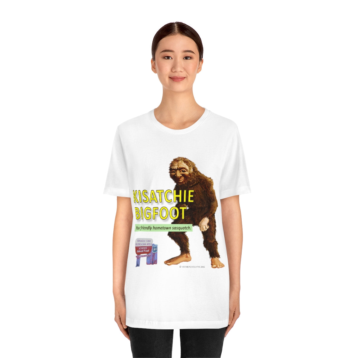 Unisex Kisatchie Bigfoot Jersey Tee