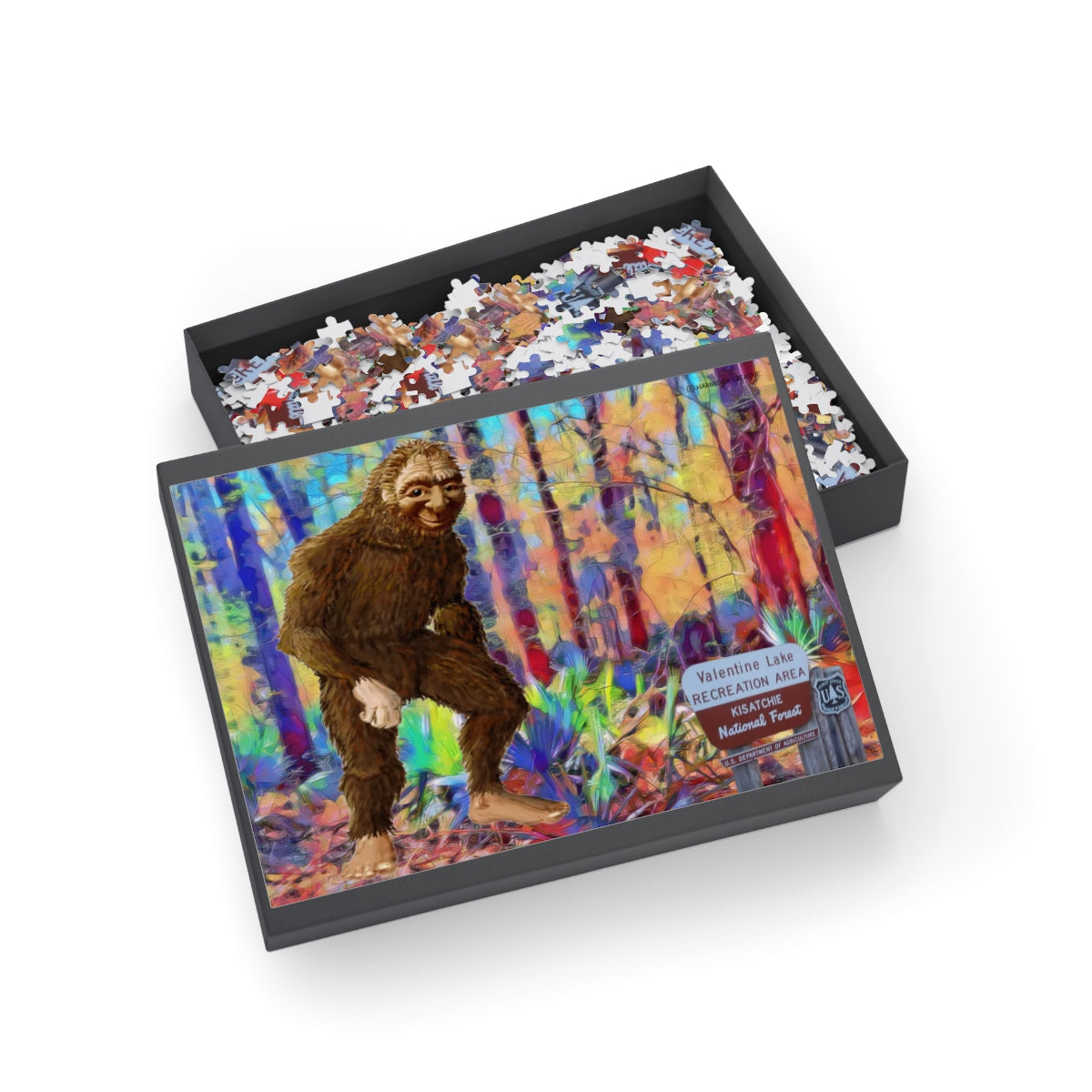 Kisatchie Bigfoot Puzzle (4 sizes)