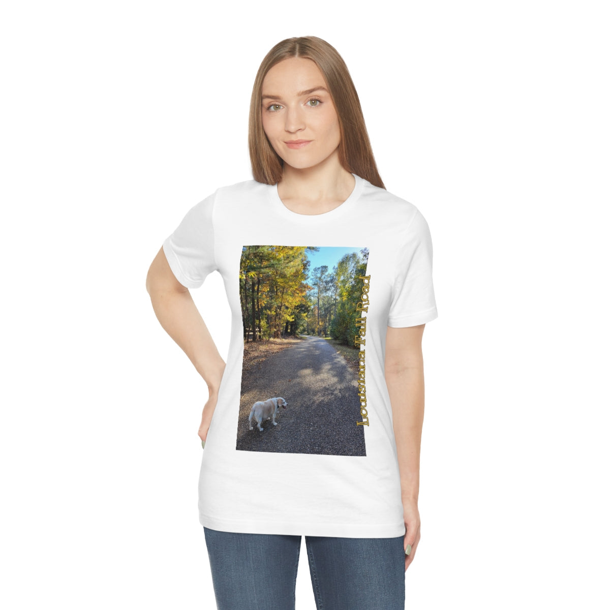 Unisex Louisiana Fall Road Jersey Tee