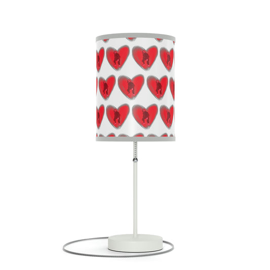 Bigfoot in My Heart Lamp on a Stand