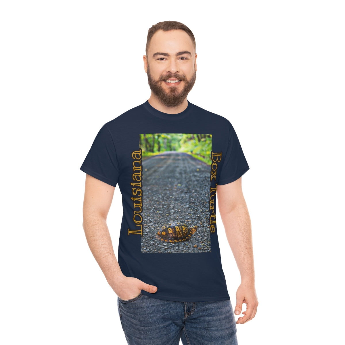 Unisex Louisiana Box Turtle Heavy Cotton Tee