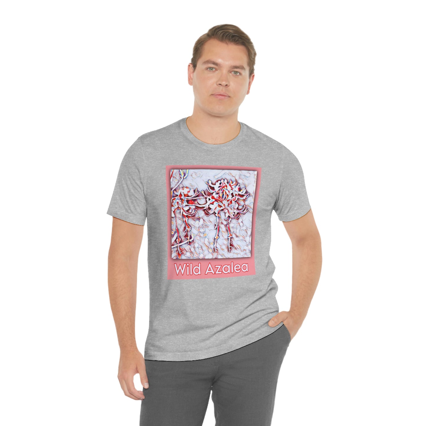 Unisex Kisatchie Wildflowers (Wild Azaleas) Jersey Tee