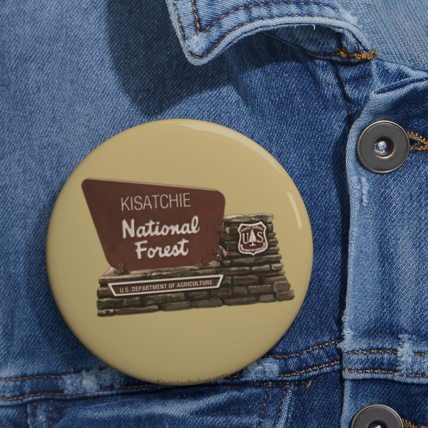 Kisatchie National Forest Buttons