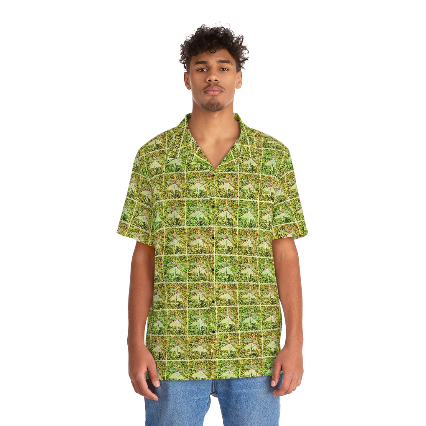 Men's Hawaiian Luna Moths Shirt