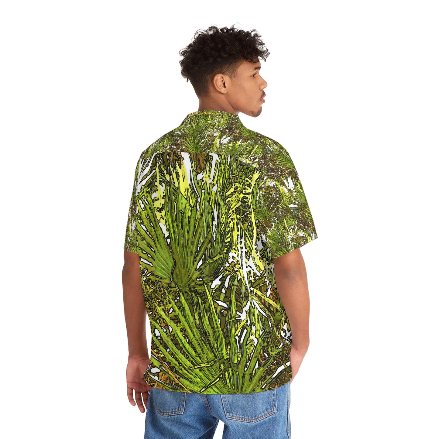 Men's Hawaiian-Style Palmetto Shirt