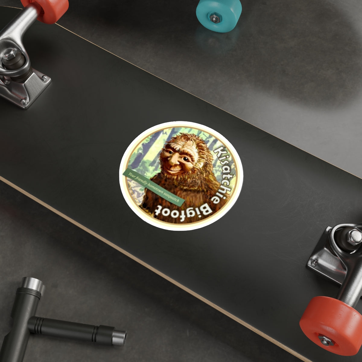 Die-Cut Kisatchie Bigfoot Stickers