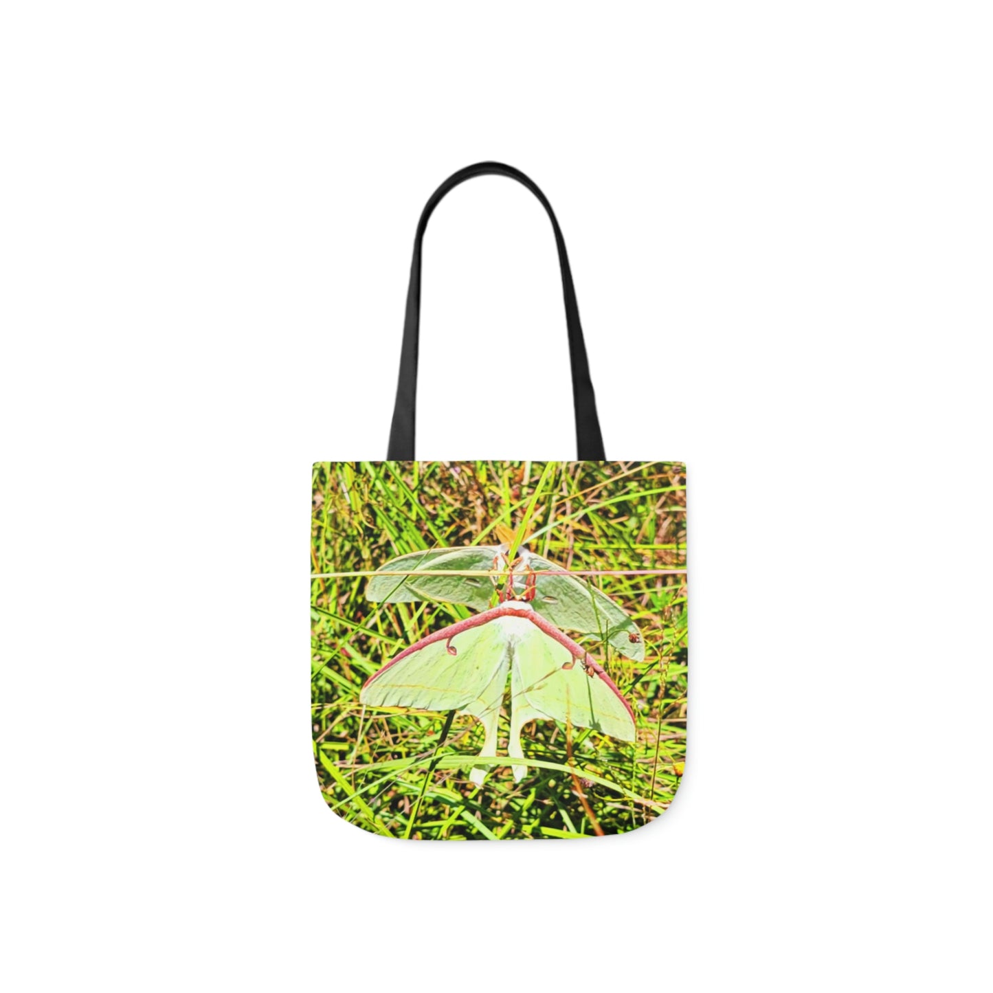 Luna Moths Polyester Canvas Tote Bag