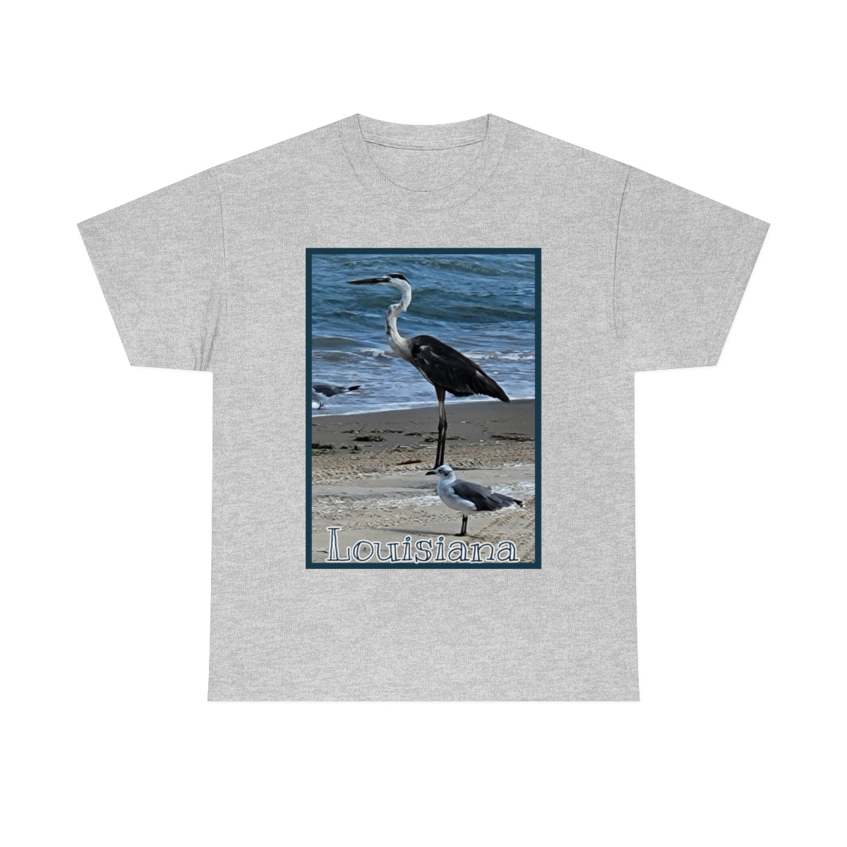 Unisex Louisiana Coast Heavy Cotton Tee