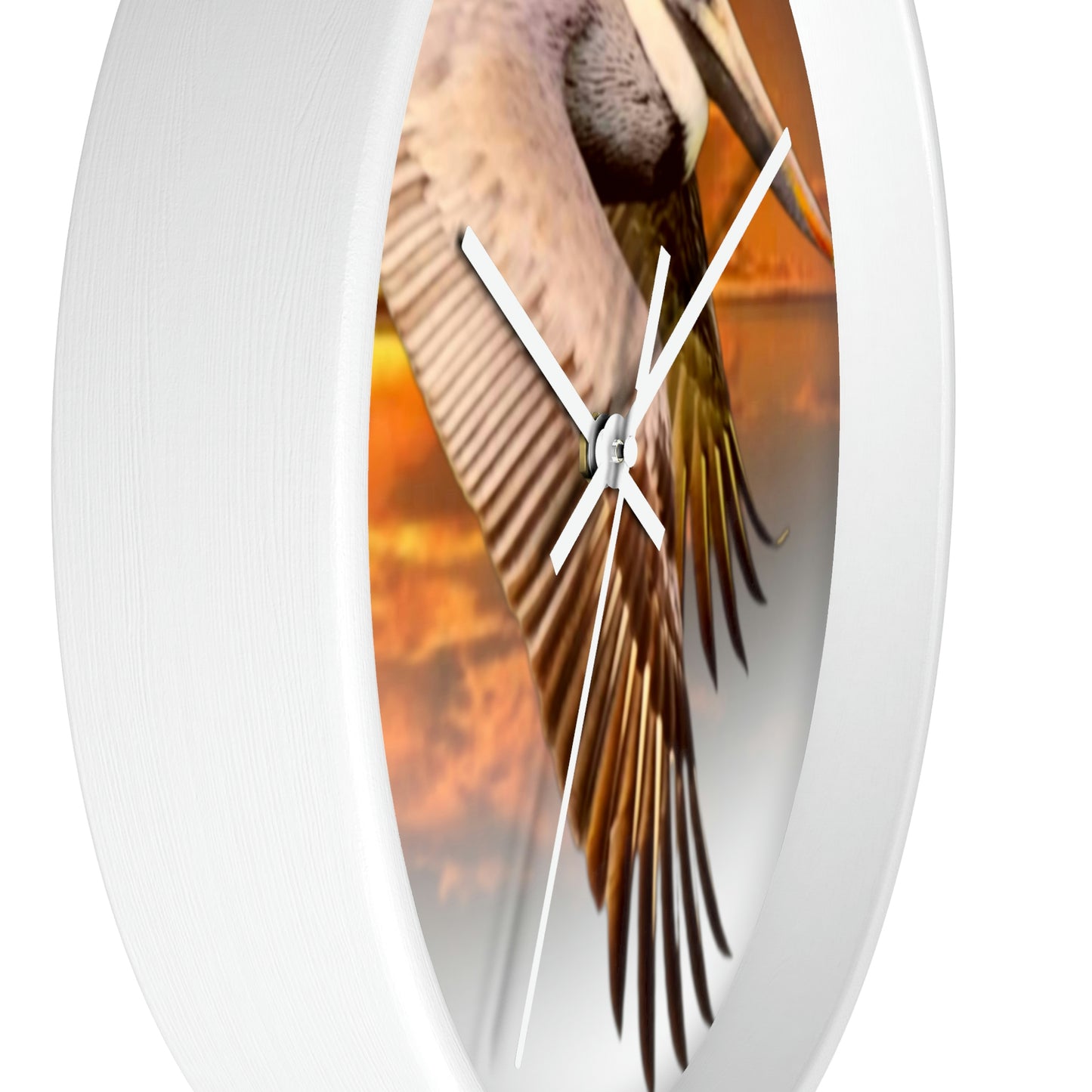 Louisiana's Brown Pelican Wall Clocks