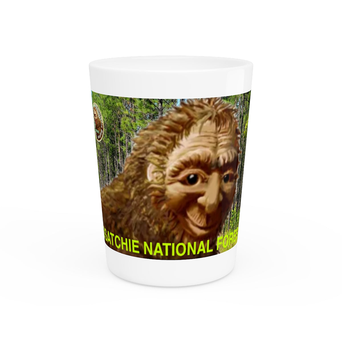 Kisatchie Bigfoot Shot Glass