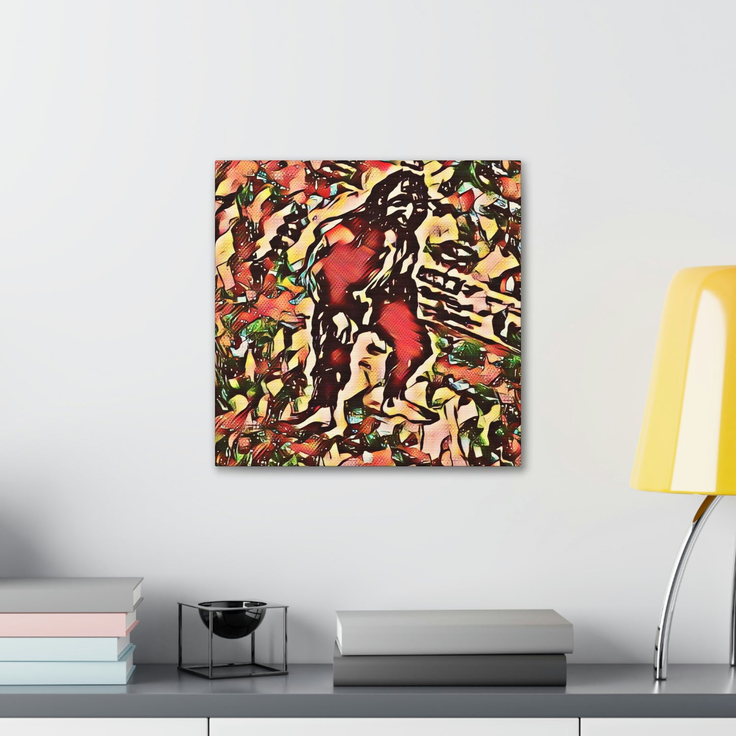 Bigfoot Emerging Canvas Gallery Wraps