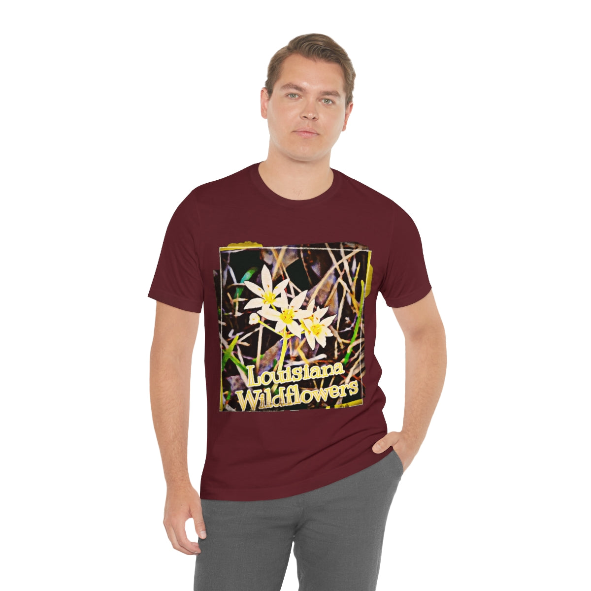 Louisiana Wildflowers Jersey Tee