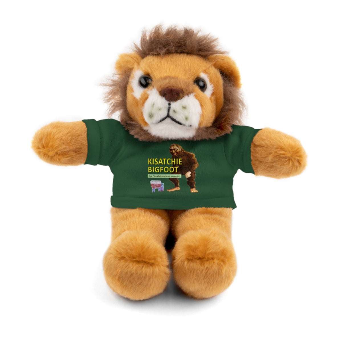 Stuffed Animals with Kisatchie Bigfoot Tee