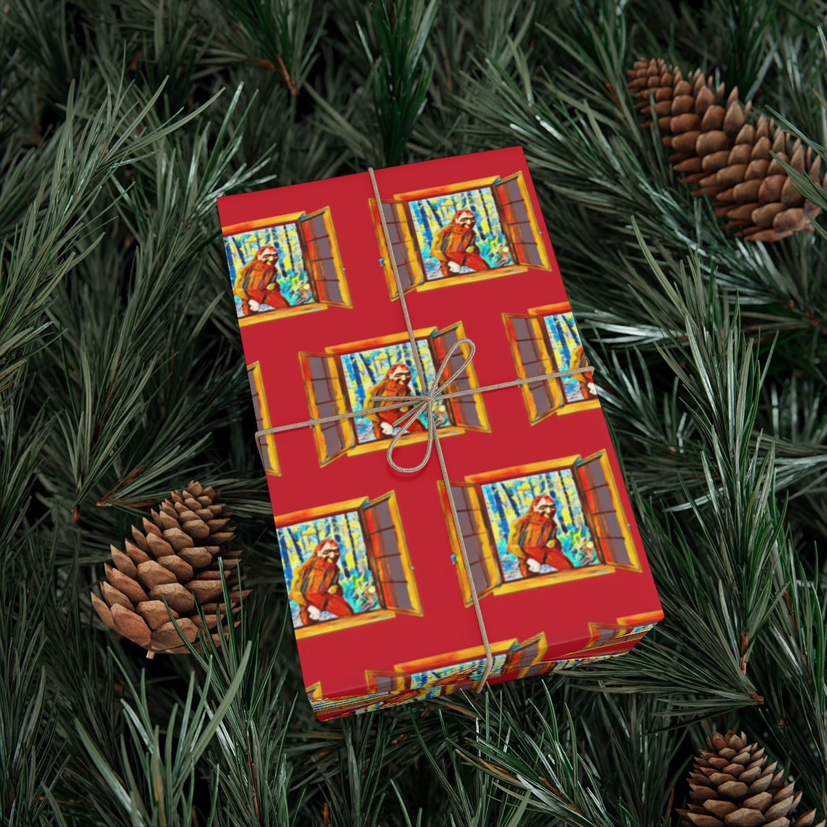 Bigfoot Gift Wrap Papers