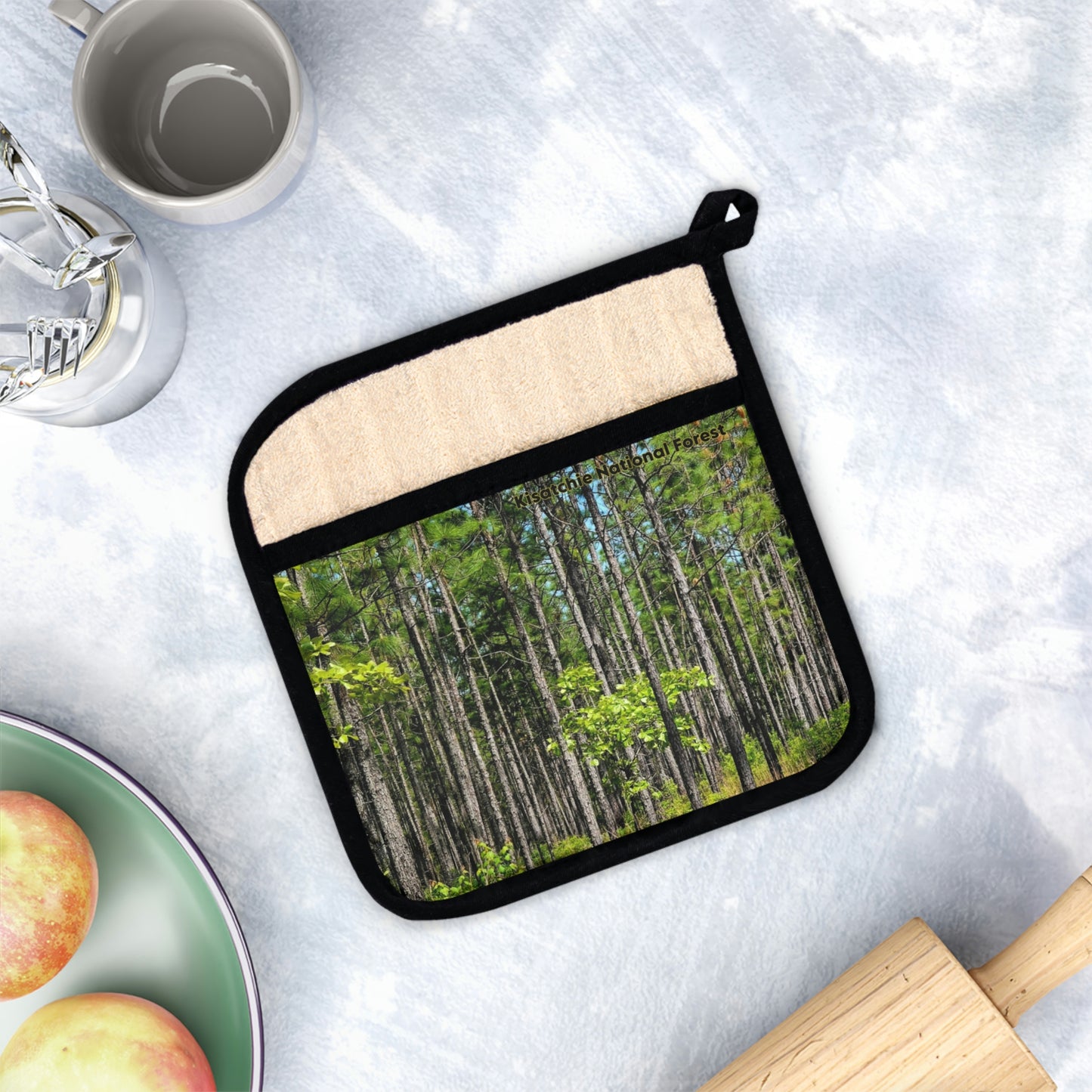 Kisatchie Pines Pot Holder with Pocket