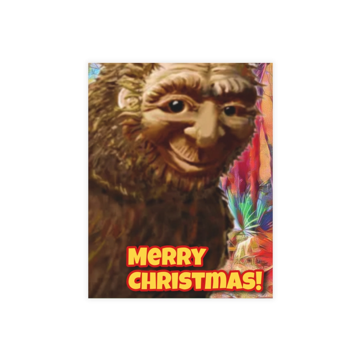 Bigfoot Christmas Cards