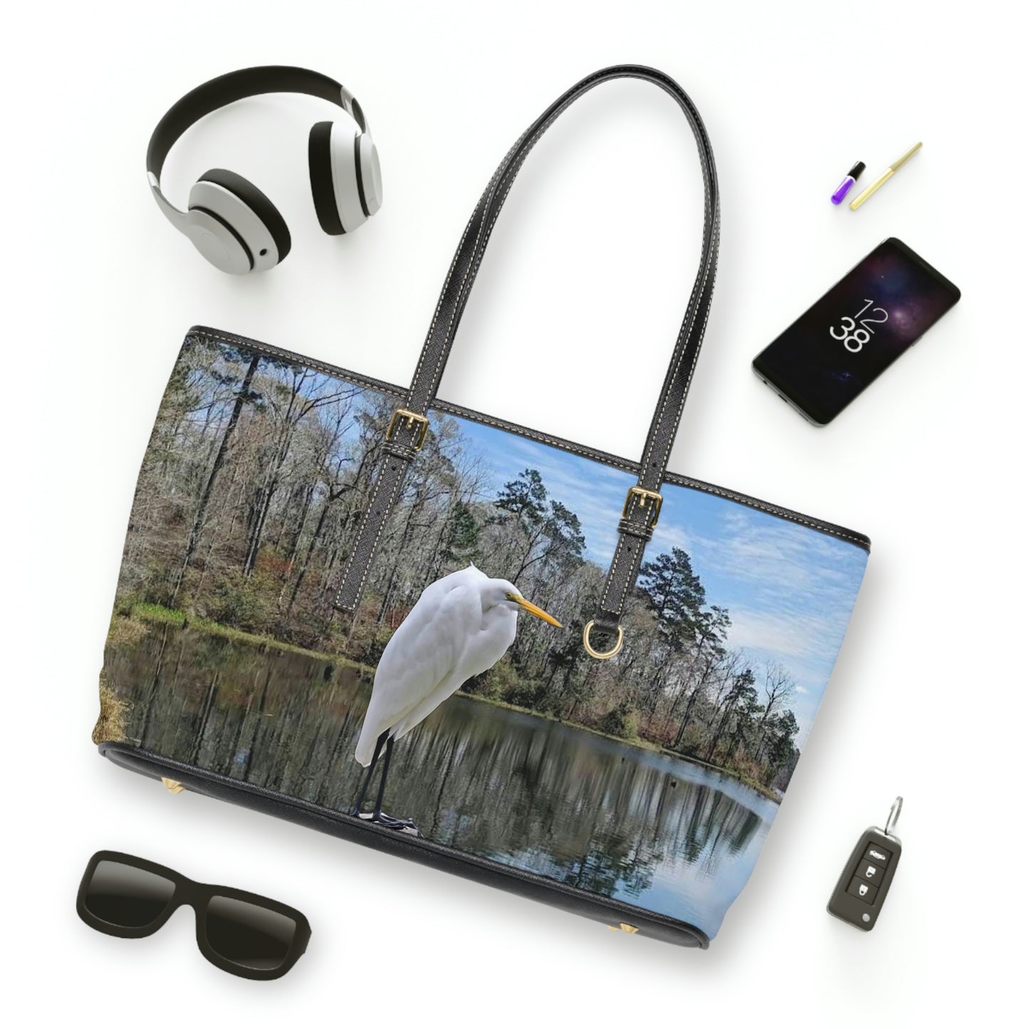 Egret Shoulder Bag