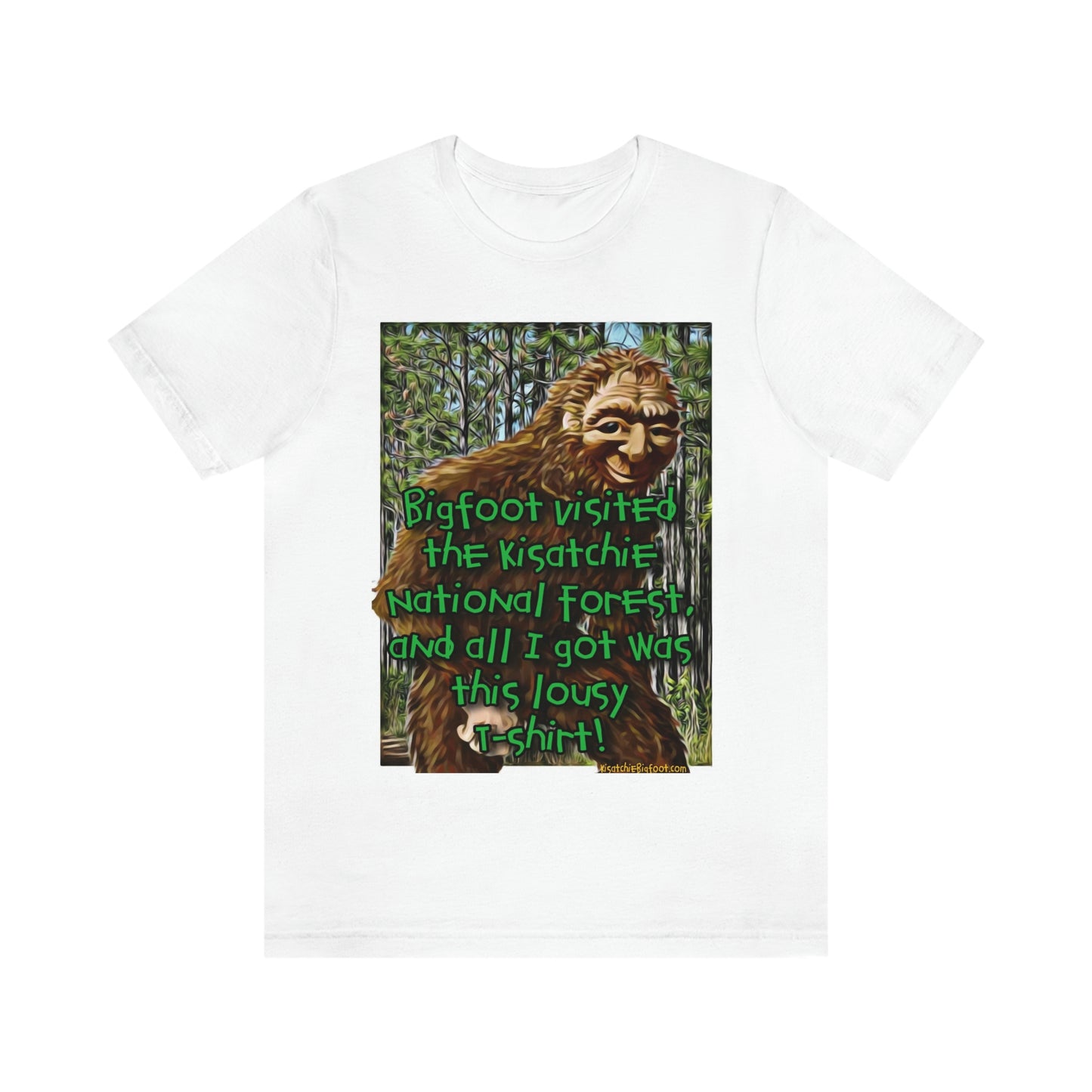 Unisex Kisatchie Bigfoot Jersey Tee