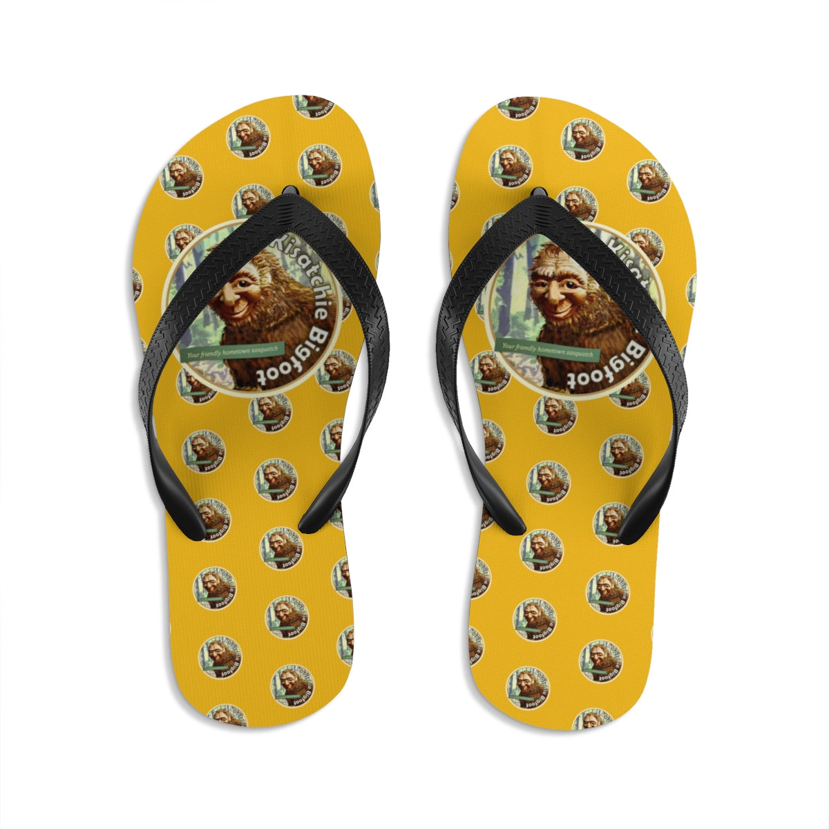 Rubber Sole Kisatchie Bigfoot Flip-Flops