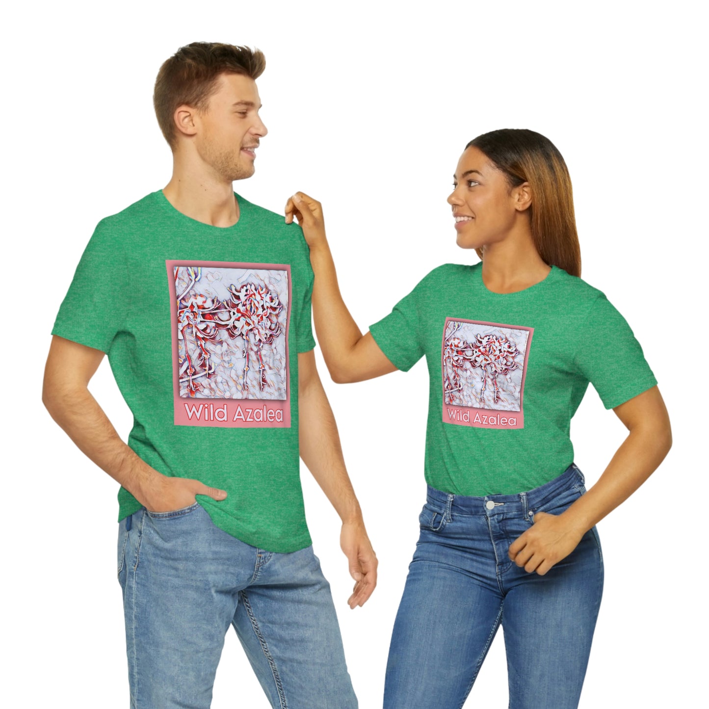 Unisex Kisatchie Wildflowers (Wild Azaleas) Jersey Tee