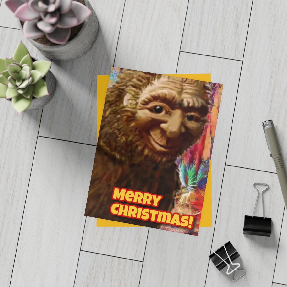 Bigfoot Christmas Cards