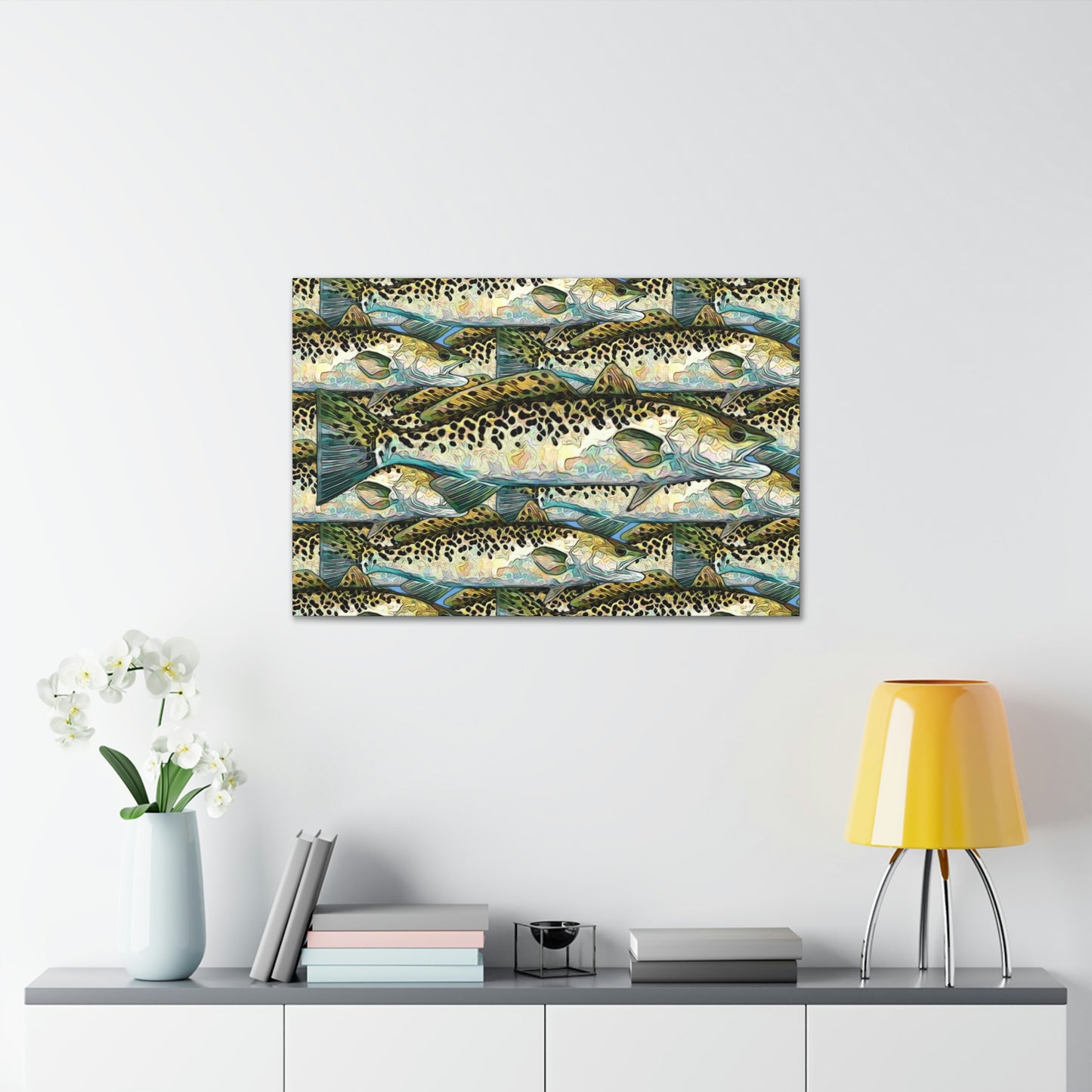 Speckled Trout Canvas Gallery Wraps