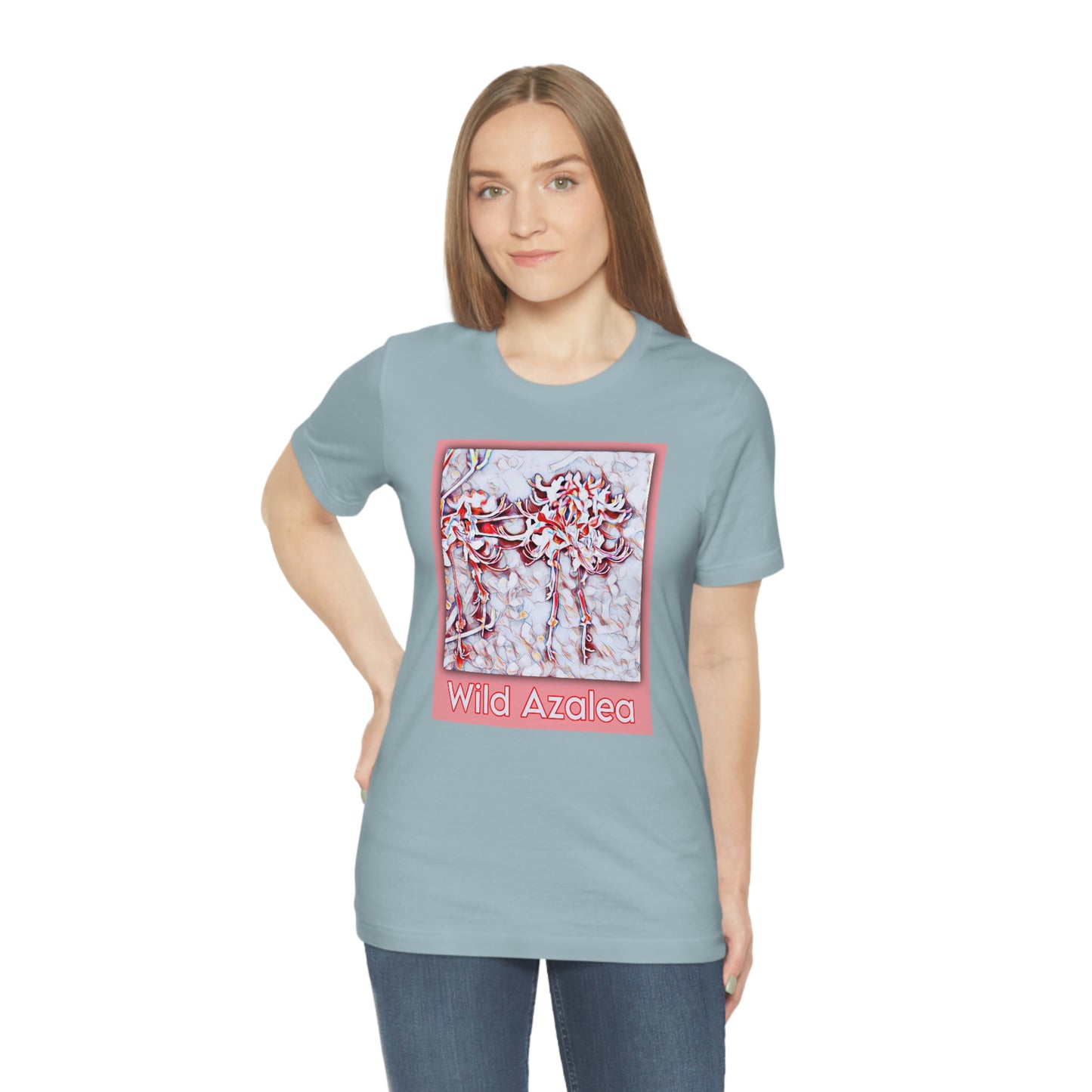 Unisex Kisatchie Wildflowers (Wild Azaleas) Jersey Tee