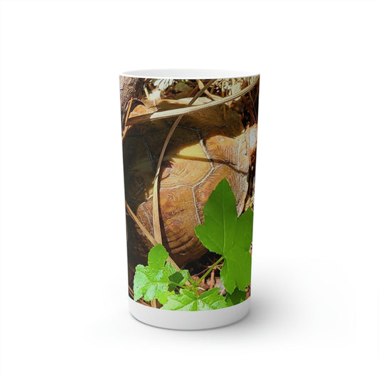 Ceramic Box Turtle Tumbler