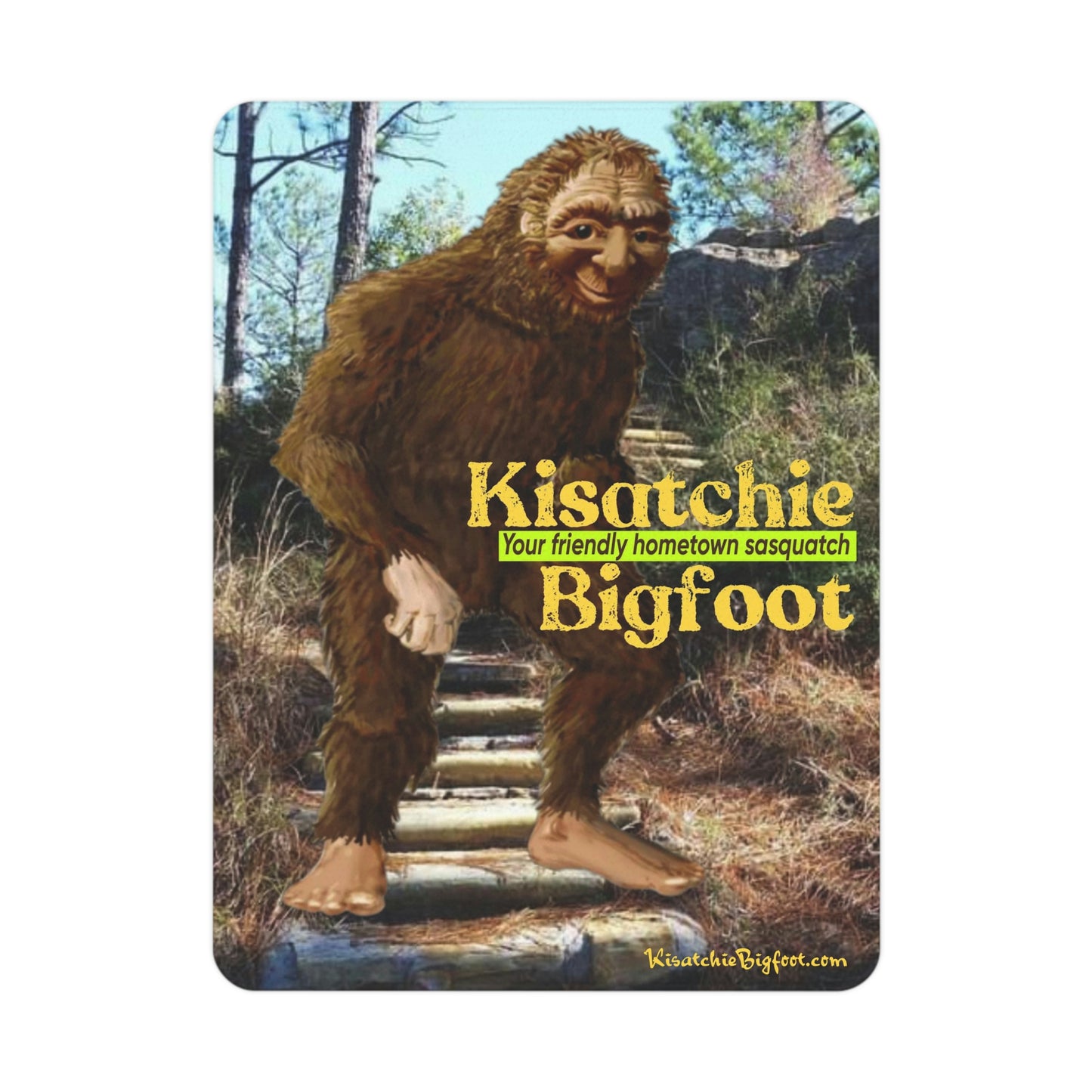 Kisatchie Bigfoot Toddler Blanket