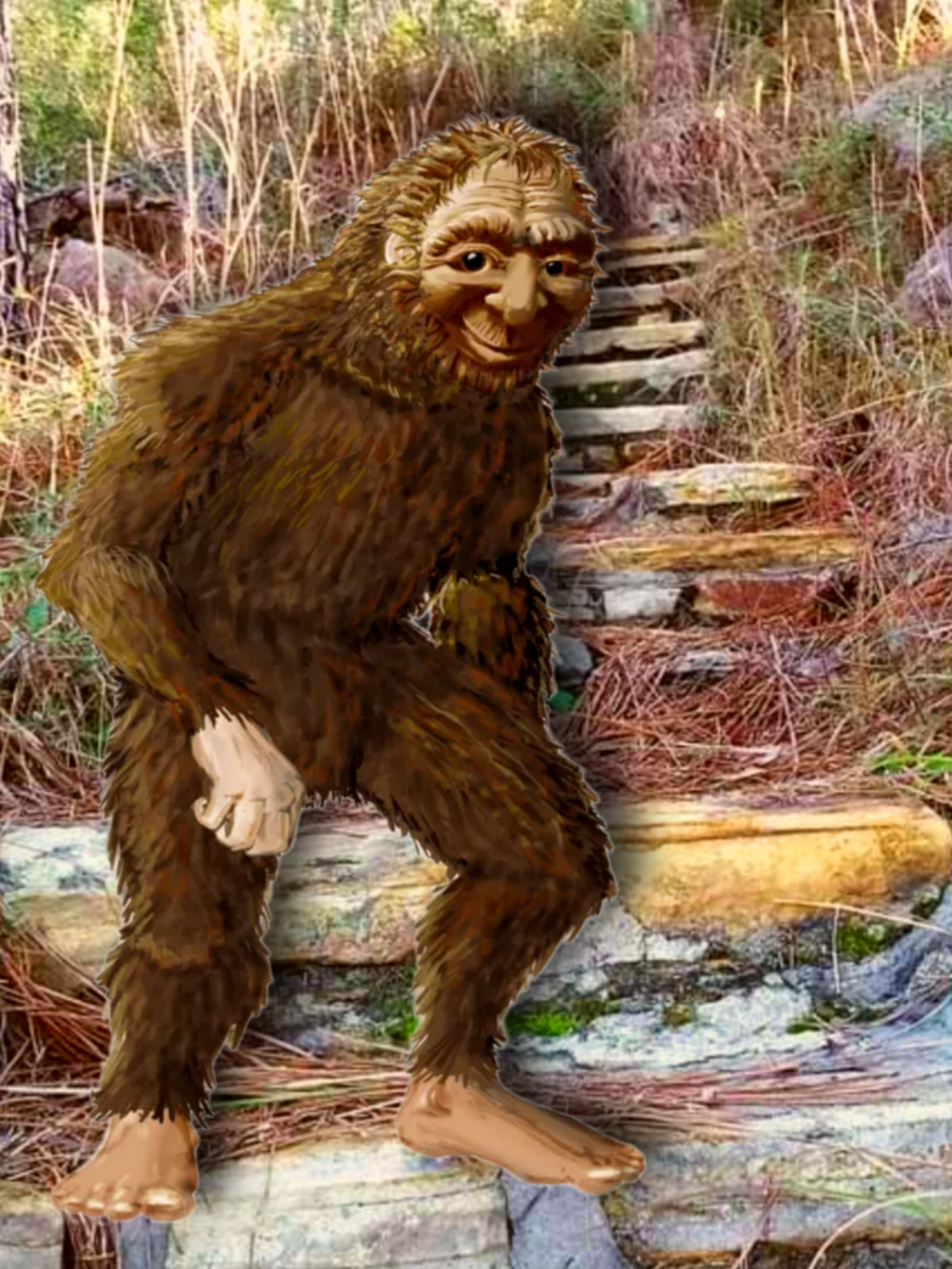 Bigfoot at Longleaf Vista Trail Puzzle (4 Sizes)