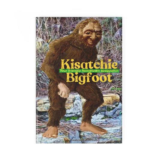 Kisatchie Bigfoot Button Magnet