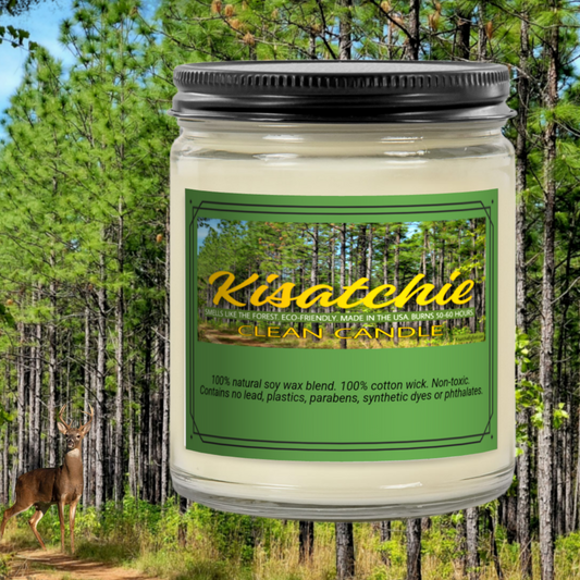 Kisatchie National Forest Clean Candle