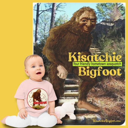 Kisatchie Bigfoot Toddler Blanket