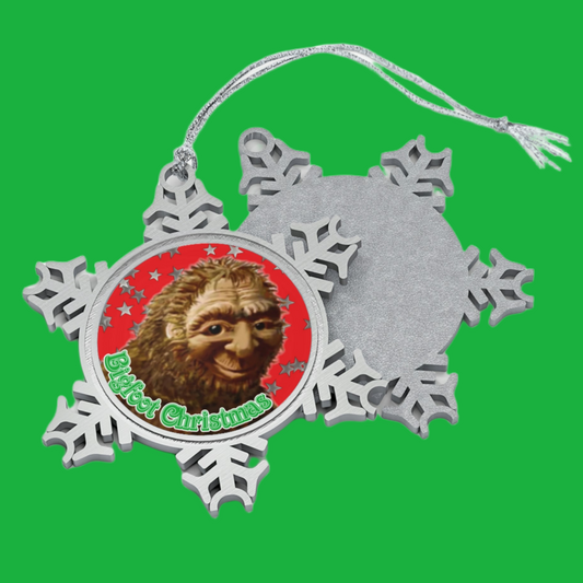 Bigfoot Pewter Snowflake